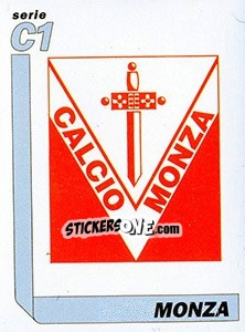 Cromo Scudetto Monza - Italy Tutto Calcio 1994-1995 - Sl