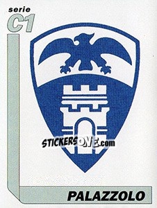 Cromo Scudetto Palazzolo - Italy Tutto Calcio 1994-1995 - Sl
