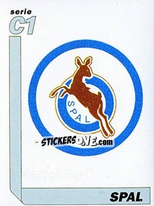 Sticker Scudetto SPAL - Italy Tutto Calcio 1994-1995 n. 535 - Sl