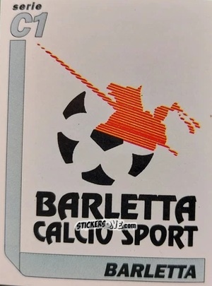 Cromo Scudetto Barletta - Italy Tutto Calcio 1994-1995 n. 539 - Sl