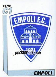 Figurina Scudetto Empoli - Italy Tutto Calcio 1994-1995 - Sl