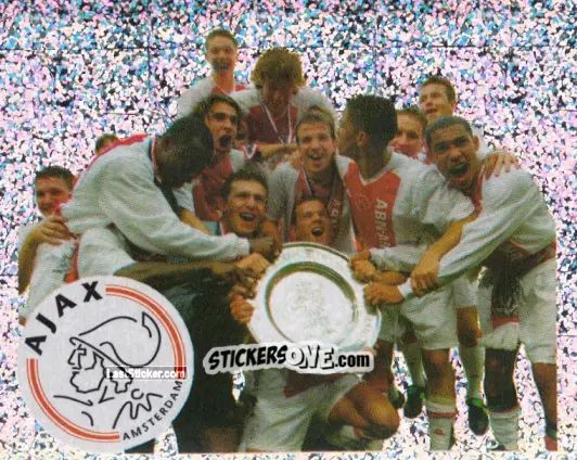 Sticker Team Ajax - Voetbal 2004-2005 n. A - Panini