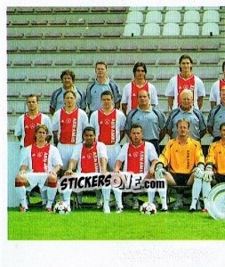 Sticker Team photo (puzzle 1) - Voetbal 2004-2005 - Panini