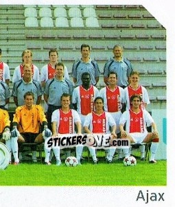 Sticker Team photo (puzzle 2) - Voetbal 2004-2005 - Panini