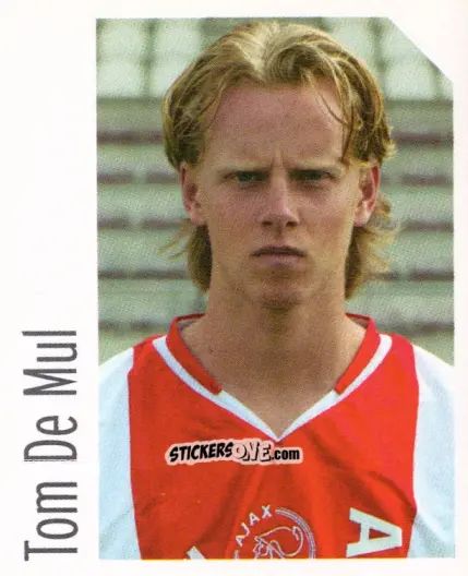 Sticker Tom De Mul - Voetbal 2004-2005 n. 17 - Panini