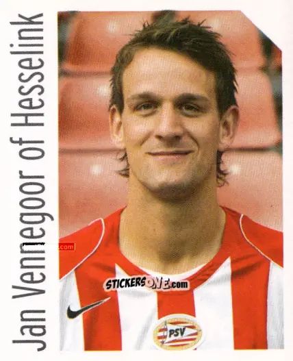 Sticker Jan Vennegoor of Hesselink - Voetbal 2004-2005 n. 40 - Panini