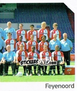 Sticker Team photo (puzzle 2) - Voetbal 2004-2005 - Panini