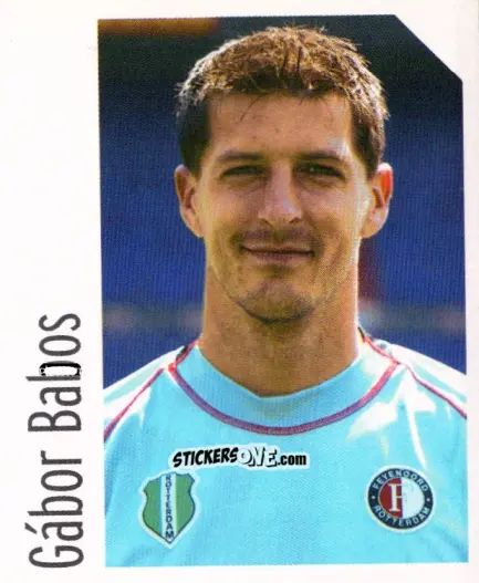 Sticker Gábor Babos - Voetbal 2004-2005 n. 44 - Panini