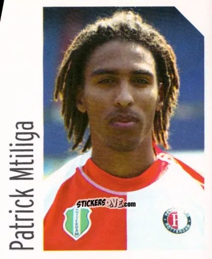 Sticker Patrick Mtiliga - Voetbal 2004-2005 n. 50 - Panini
