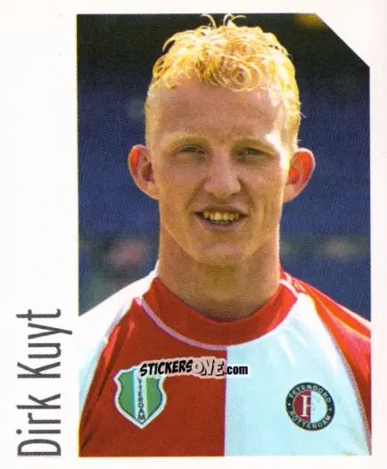 Sticker Dirk Kuyt - Voetbal 2004-2005 n. 58 - Panini