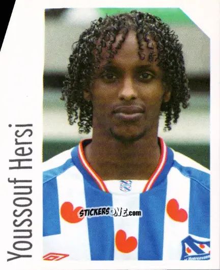Sticker Youssouf Hersi - Voetbal 2004-2005 n. 72 - Panini