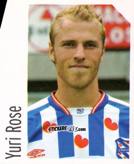 Sticker Yuri Rose - Voetbal 2004-2005 n. 76 - Panini