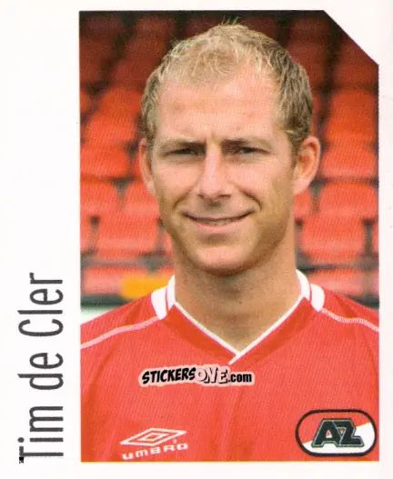 Sticker Tim de Cler - Voetbal 2004-2005 n. 88 - Panini