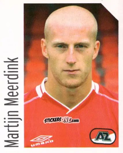 Sticker Martijn Meerdink - Voetbal 2004-2005 n. 91 - Panini