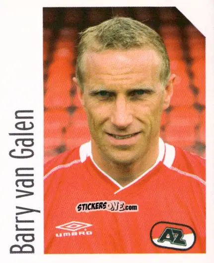 Sticker Barry van Galen - Voetbal 2004-2005 n. 92 - Panini