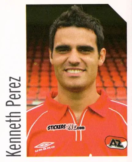 Sticker Kenneth Perez - Voetbal 2004-2005 n. 95 - Panini