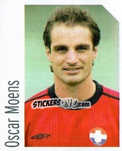 Sticker Oscar Moens - Voetbal 2004-2005 n. 118 - Panini