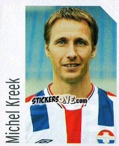 Sticker Michel Kreek - Voetbal 2004-2005 - Panini