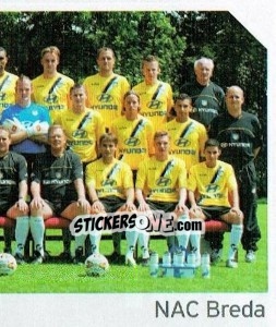 Sticker Team photo (puzzle 2) - Voetbal 2004-2005 - Panini