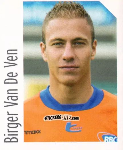 Sticker Birger Van De Ven - Voetbal 2004-2005 n. 218 - Panini