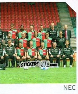 Sticker Team photo (puzzle 2) - Voetbal 2004-2005 - Panini