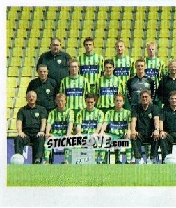 Sticker Team photo (puzzle 1) - Voetbal 2004-2005 - Panini