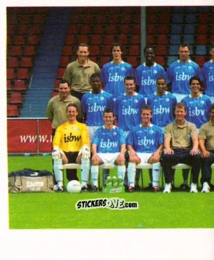 Sticker Team photo (puzzle 1) - Voetbal 2004-2005 n. 296 - Panini
