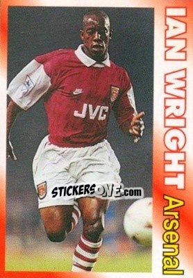 Sticker Ian Wright - Premier Striker 1995-1996 - LCD Publishing