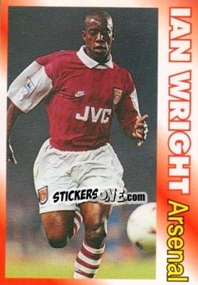 Sticker Ian Wright - Premier Striker 1995-1996 n. 4 - LCD Publishing