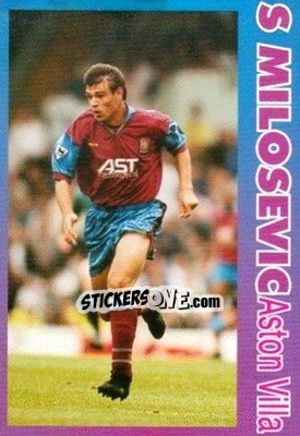 Sticker Savo Milosevic - Premier Striker 1995-1996 - LCD Publishing
