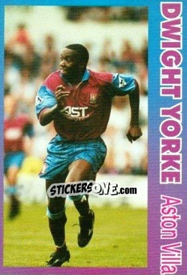 Sticker Dwight Yorke - Premier Striker 1995-1996 n. 9 - LCD Publishing