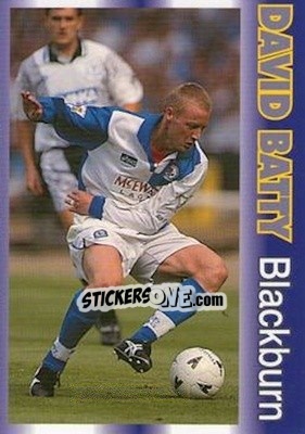 Sticker David Batty - Premier Striker 1995-1996 n. 15 - LCD Publishing