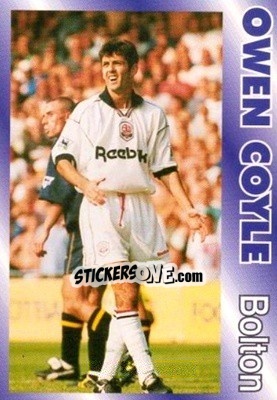 Figurina Owen Coyle - Premier Striker 1995-1996 n. 18 - LCD Publishing