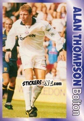 Sticker Alan Thompson - Premier Striker 1995-1996 n. 20 - LCD Publishing