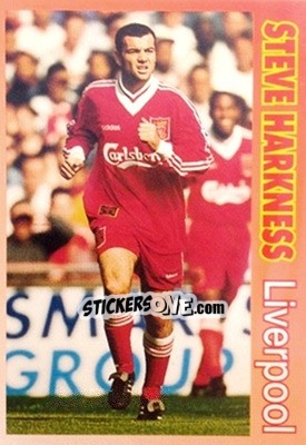 Sticker Steve Harkness - Premier Striker 1995-1996 - LCD Publishing