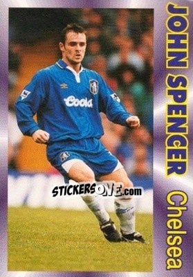 Sticker John Spencer - Premier Striker 1995-1996 - LCD Publishing