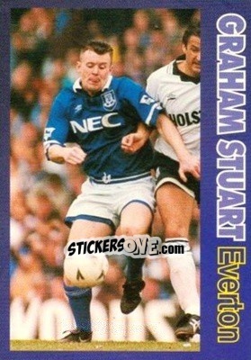 Sticker Graham Stuart - Premier Striker 1995-1996 - LCD Publishing