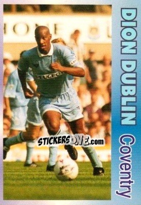 Sticker Dion Dublin - Premier Striker 1995-1996 n. 31 - LCD Publishing