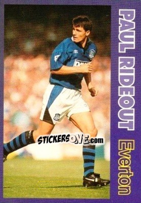 Sticker Paul Rideout - Premier Striker 1995-1996 - LCD Publishing