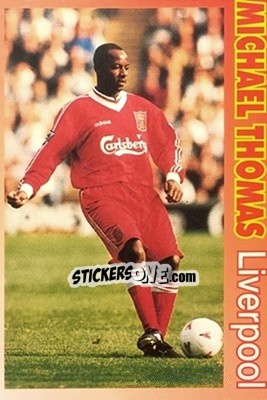 Sticker Michael Thomas - Premier Striker 1995-1996 n. 40 - LCD Publishing