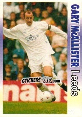 Sticker Gary McAllister - Premier Striker 1995-1996 - LCD Publishing