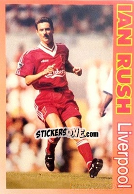 Sticker Ian Rush - Premier Striker 1995-1996 - LCD Publishing