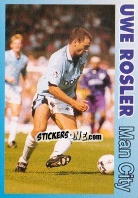 Sticker Uwe Rosler - Premier Striker 1995-1996 - LCD Publishing