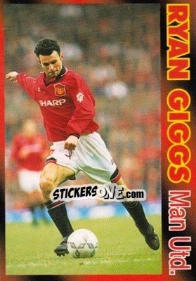 Sticker Ryan Giggs - Premier Striker 1995-1996 n. 57 - LCD Publishing