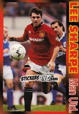 Cromo Lee Sharpe - Premier Striker 1995-1996 - LCD Publishing