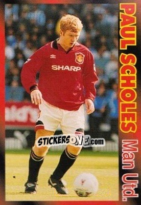 Sticker Paul Scholes - Premier Striker 1995-1996 n. 61 - LCD Publishing