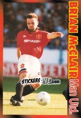 Sticker Brian McClair - Premier Striker 1995-1996 - LCD Publishing