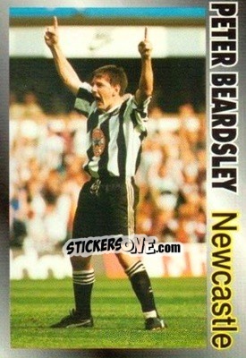 Sticker Peter Beardsley - Premier Striker 1995-1996 n. 74 - LCD Publishing
