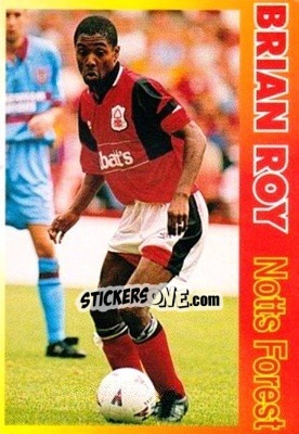 Sticker Bryan Roy - Premier Striker 1995-1996 - LCD Publishing