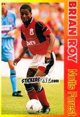 Sticker Bryan Roy - Premier Striker 1995-1996 n. 77 - LCD Publishing